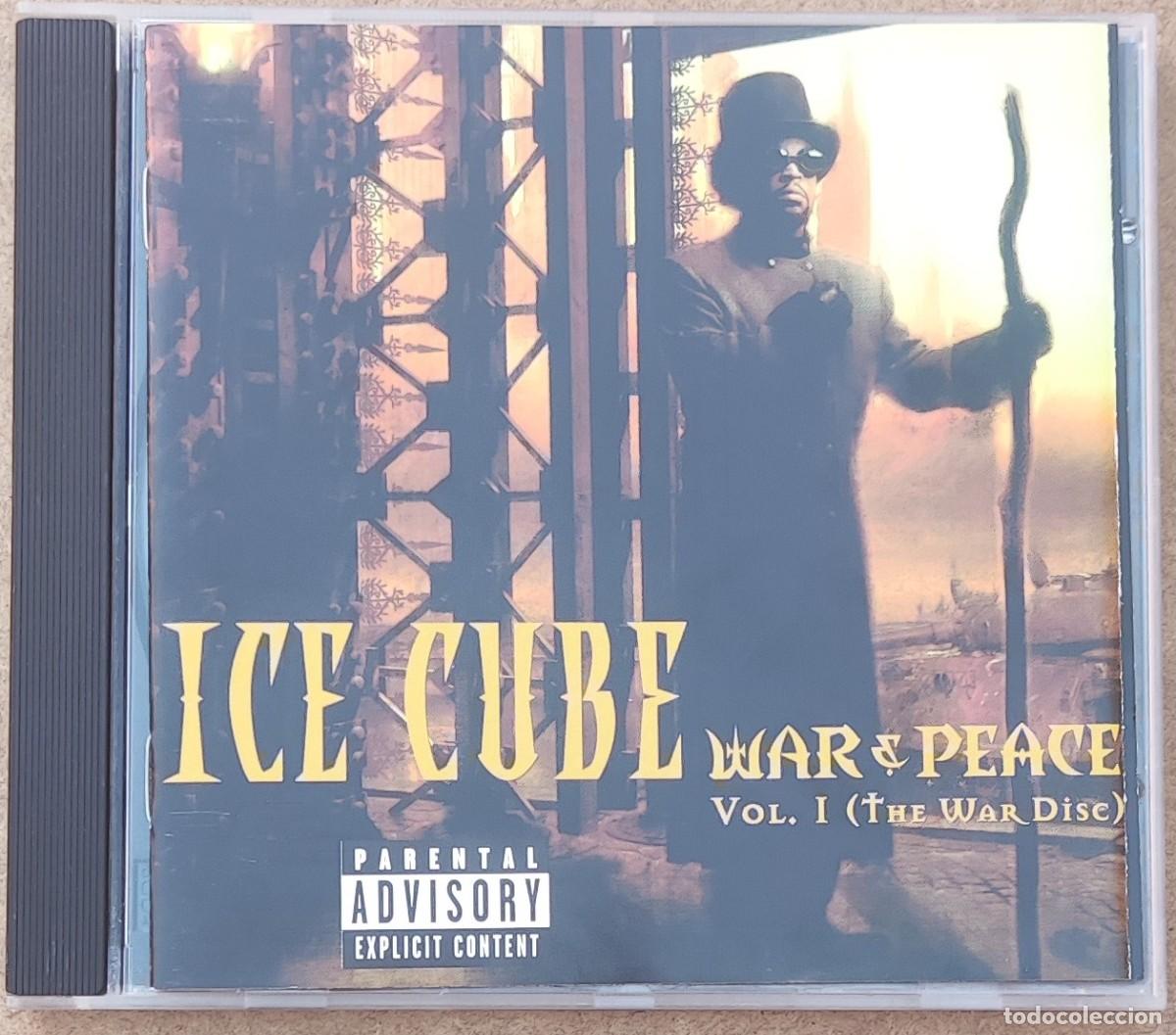 CDs de m&uacute;sica: ICE CUBE - WAR & PEACE (CD) 1998 - 18 TEMAS - Foto 1