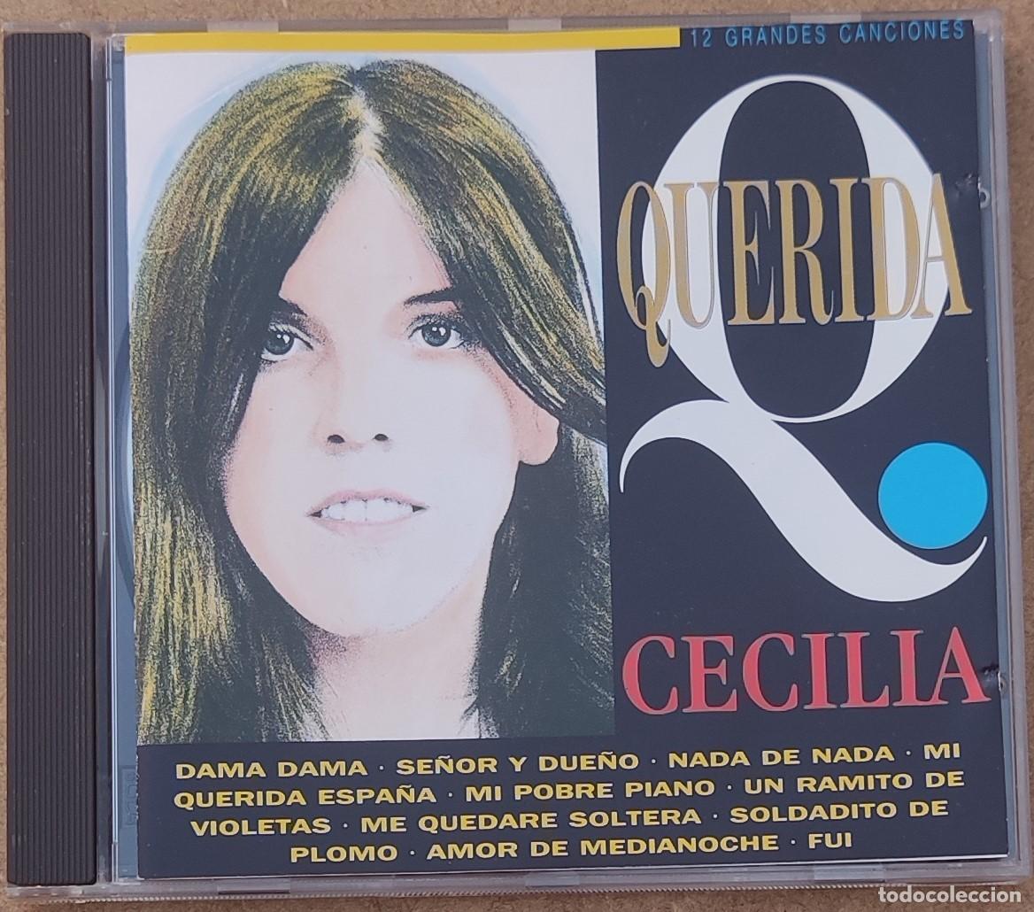 CDs de m&uacute;sica: CECILIA - QUERIDA CECILIA (CD) 1992 - 12 TEMAS - SIN CODIGO DE BARRAS - Foto 1