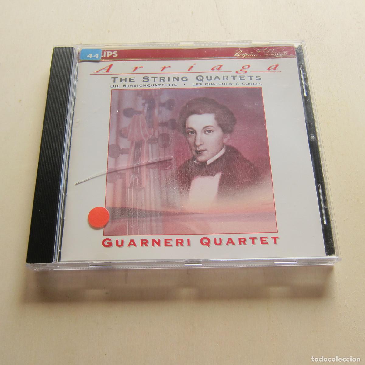 CDs de m&uacute;sica: ARRIAGA. THE STRING QUARTETS - GUARNERI QUARTET (PHILIPS) CD - Foto 1