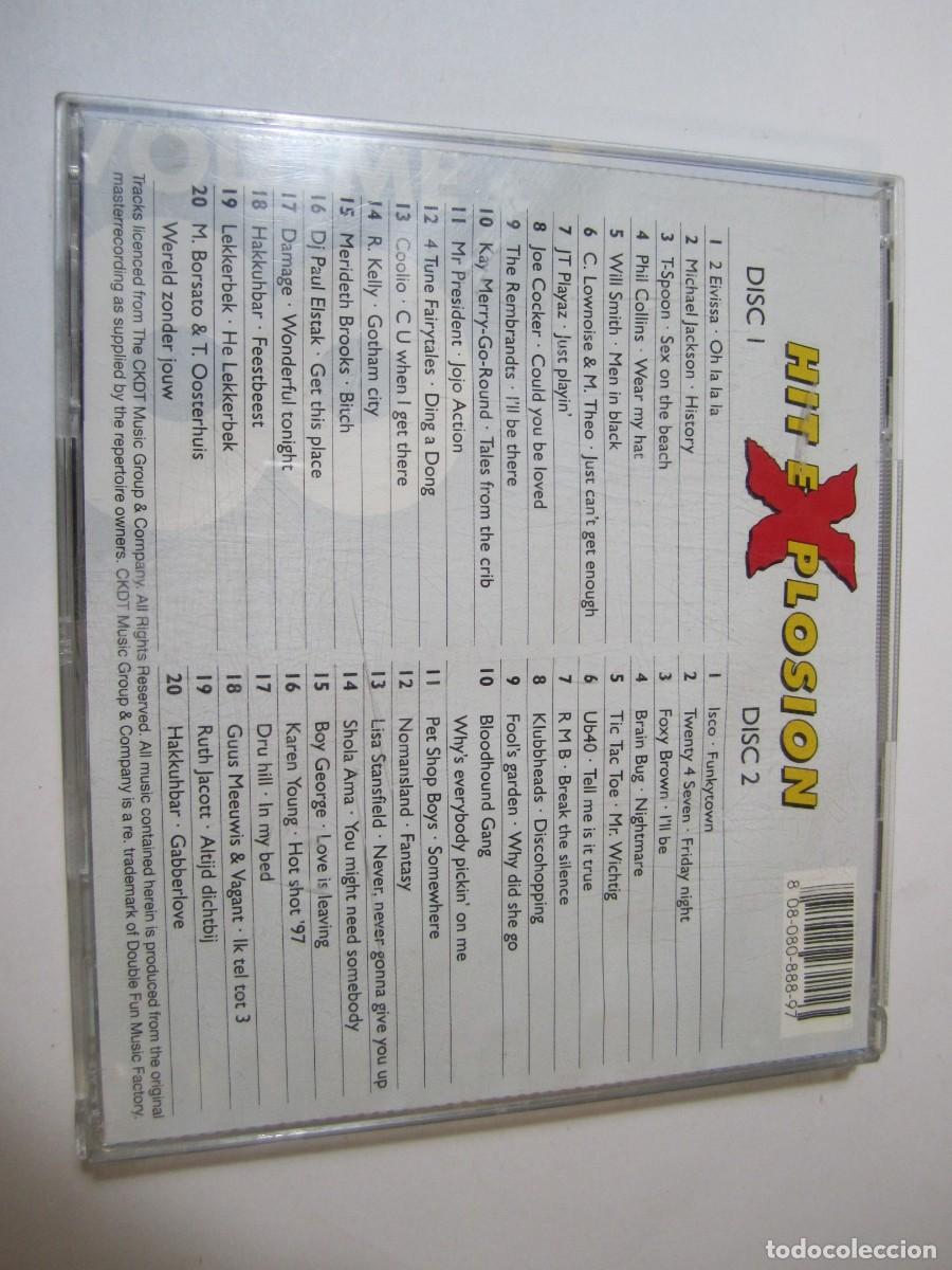 CDs de m&uacute;sica: doble cd hit explosion 97 8 - Foto 4
