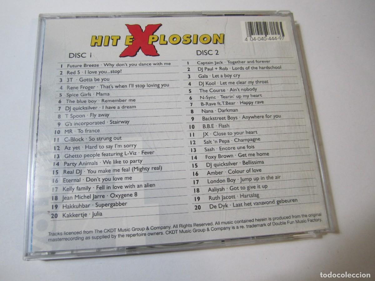 CDs de m&uacute;sica: doble cd hit explosion 97 4 - Foto 4