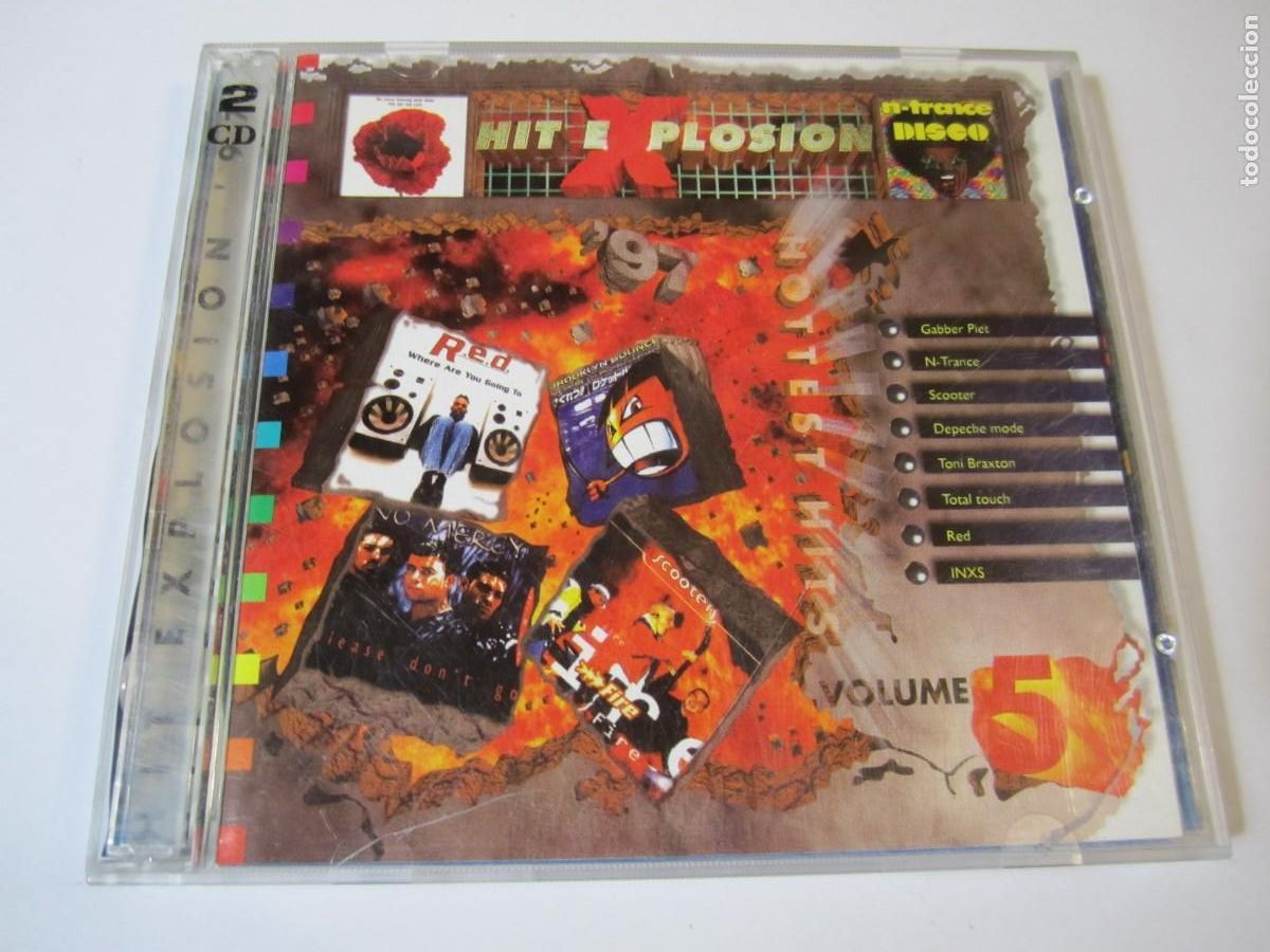 CDs de m&uacute;sica: doble cd hit explosion 97 5 - Foto 1