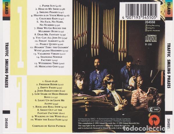 CDs de m&uacute;sica: Traffic &ndash; Smiling Phases - 2 x CD - Foto 2
