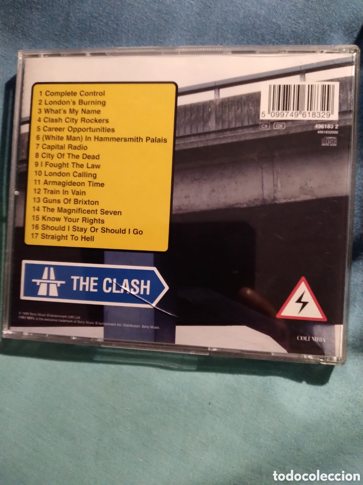 CDs de m&uacute;sica: THE CLASH-FROM HERE TO ETERNITY-CD- - Foto 2