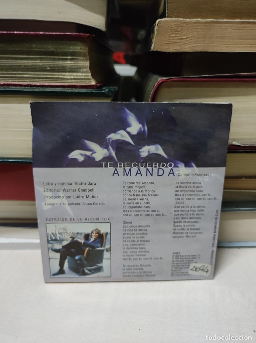 CDs de m&uacute;sica: JOSE MERCE TU RECUERDO AMANDA - Foto 2