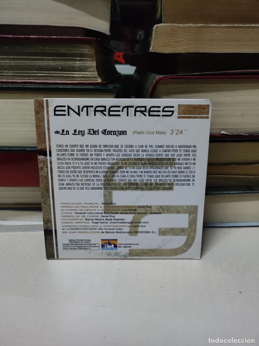 CDs de m&uacute;sica: Entretres &ndash; La Ley Del Coraz&oacute;n - Foto 2
