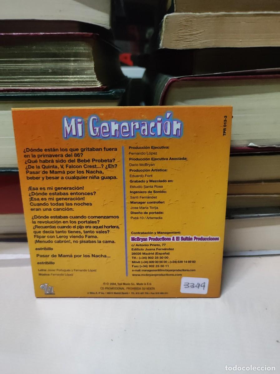 CDs de m&uacute;sica: Modestia Aparte &ndash; Mi Generaci&oacute;n - Foto 2
