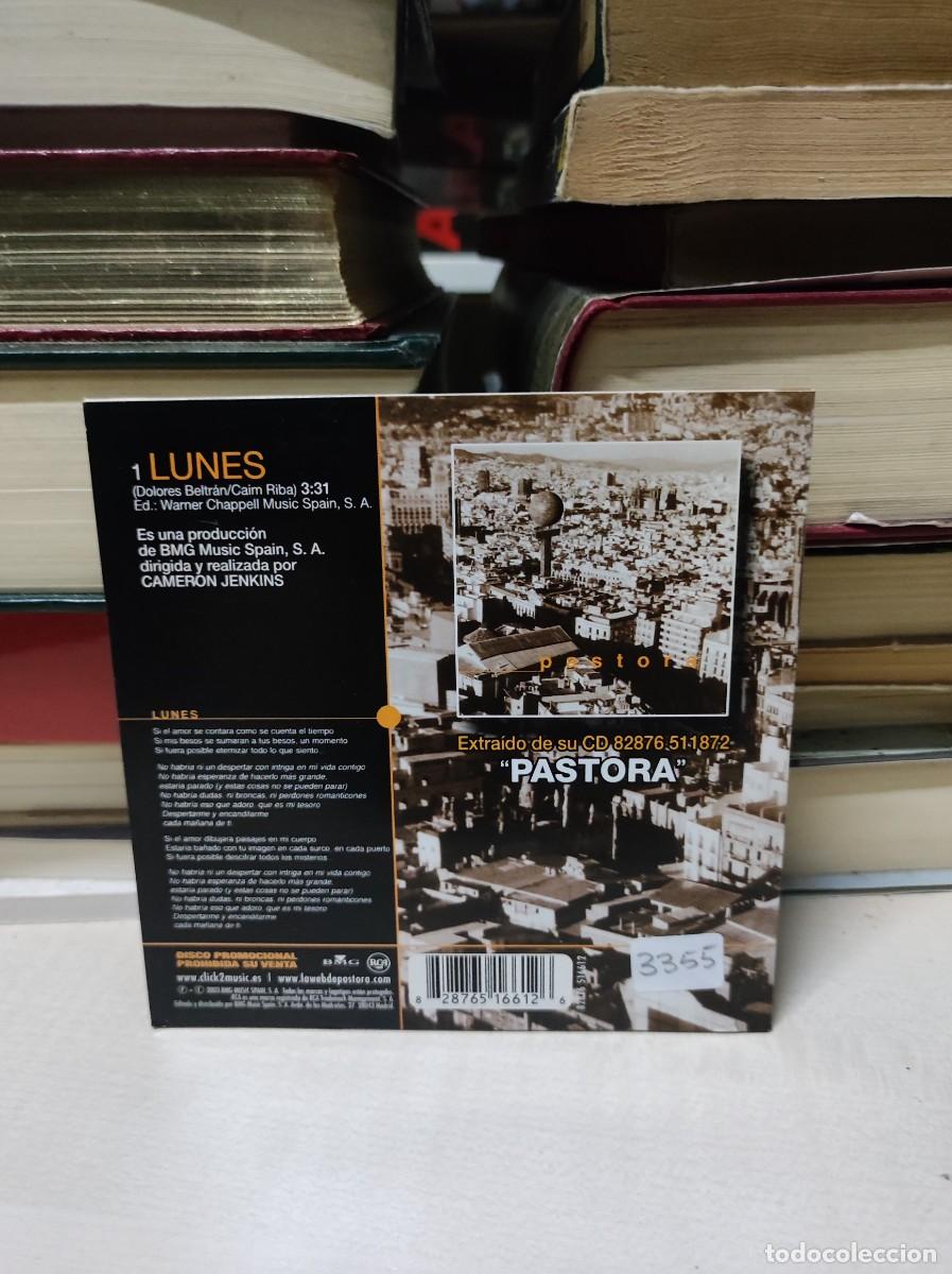 CDs de m&uacute;sica: Pastora &ndash; Lunes - Foto 2