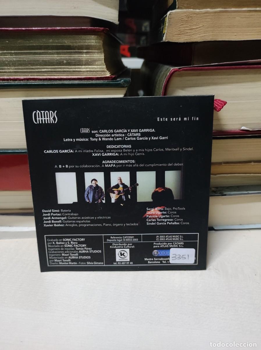 CDs de m&uacute;sica: C&agrave;tars &ndash; Este Ser&aacute; Mi F&iacute;n - Foto 2