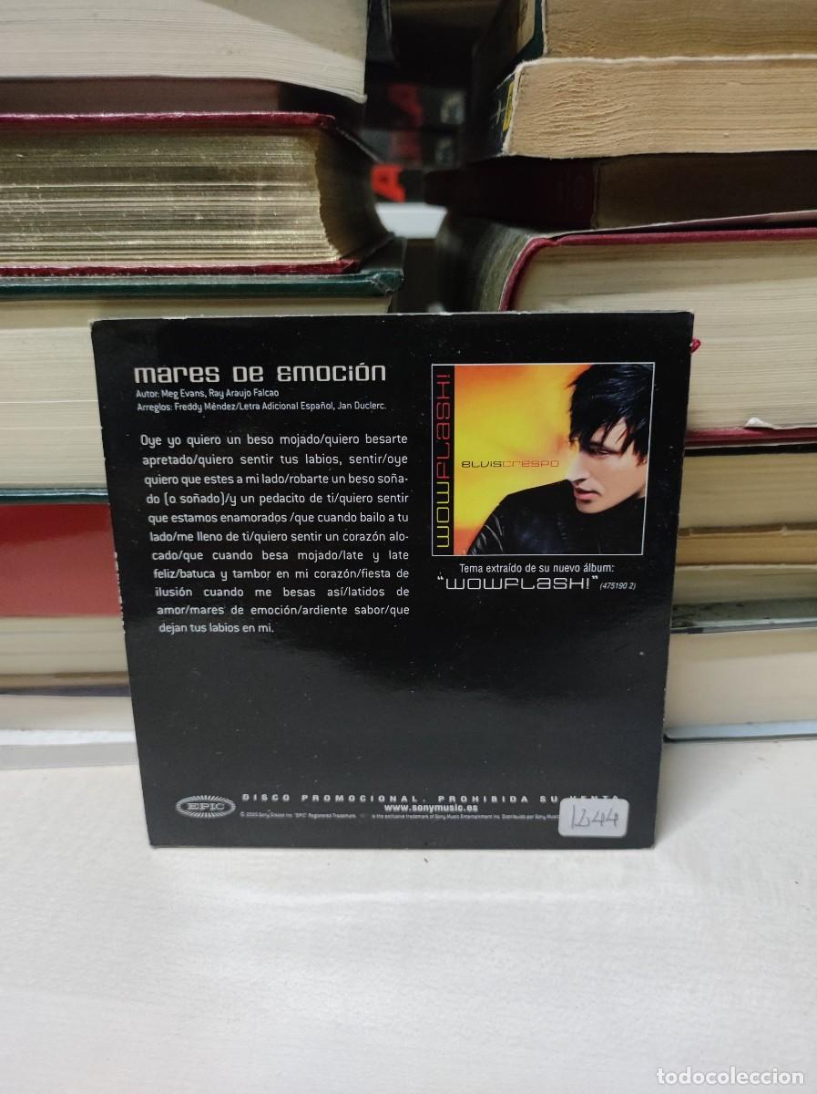 CDs de m&uacute;sica: Elvis Crespo &ndash; Mares De Emoci&oacute;n - Foto 2