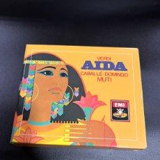 CDs de Música: 3 CD'S + LIBRETO. AIDA. CABALLÉ / DOMINGO / MUTI / VERDI. EMI. 1974