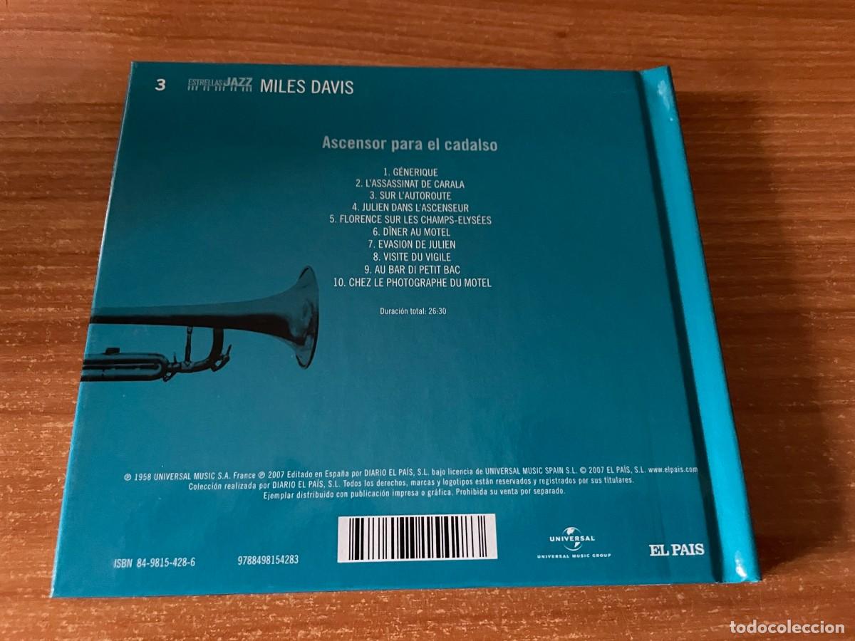 CDs de m&uacute;sica: Miles Davis - Ascensor para el cadalso CD digipack colecci&oacute;n El Pa&iacute;s - Foto 2