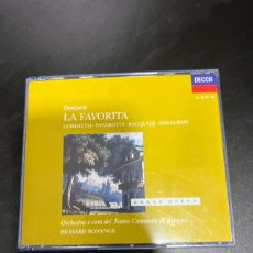 CDs de Música: 3 CD'S. LA FAVORITA. GAETANO DONIZETTI / RICHARD BONYNGE. GRAND OPERA. DECCA. 1990