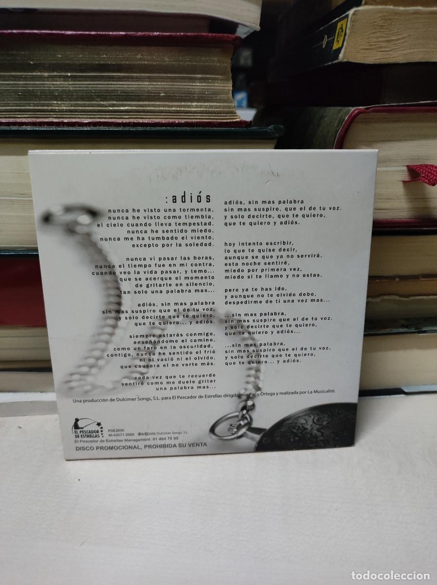 CDs de m&uacute;sica: La Musicalit&eacute; &ndash; Adi&oacute;s - Foto 2