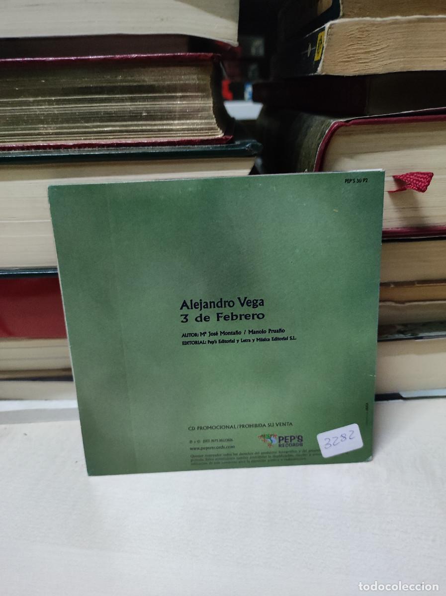 CDs de m&uacute;sica: Alejandro Vega &ndash; 3 De Febrero - Foto 2