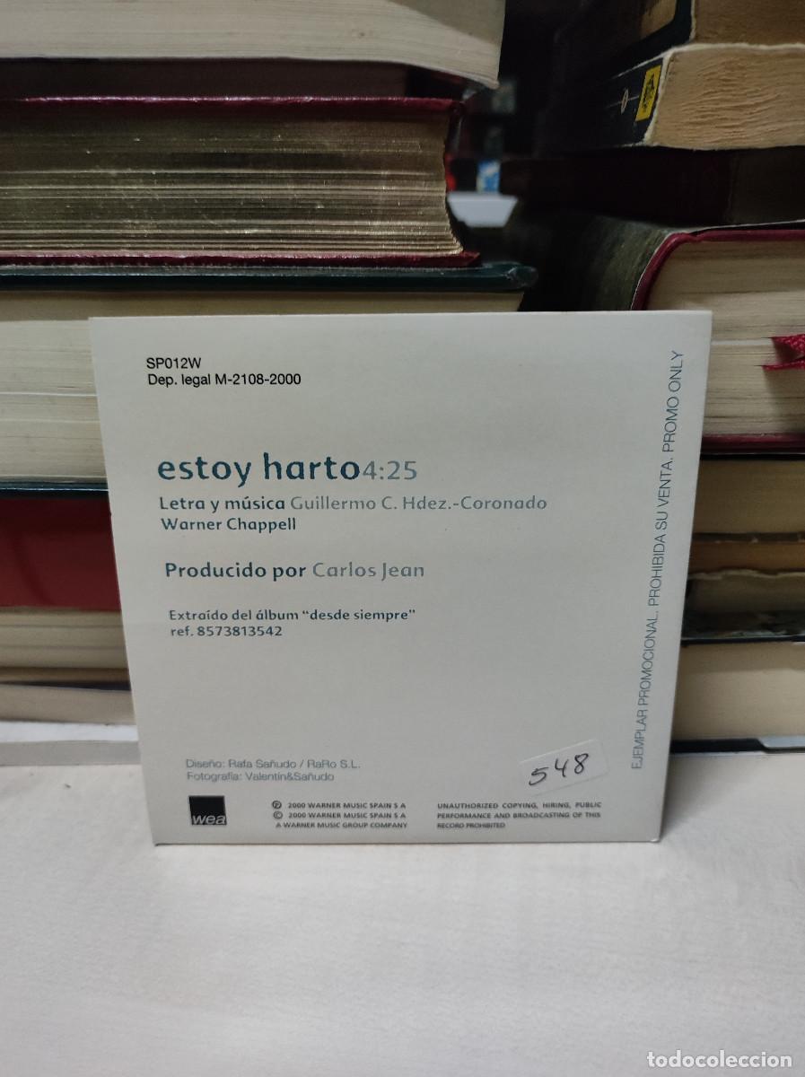 CDs de m&uacute;sica: Guillermo &ndash; Estoy Harto - Foto 2