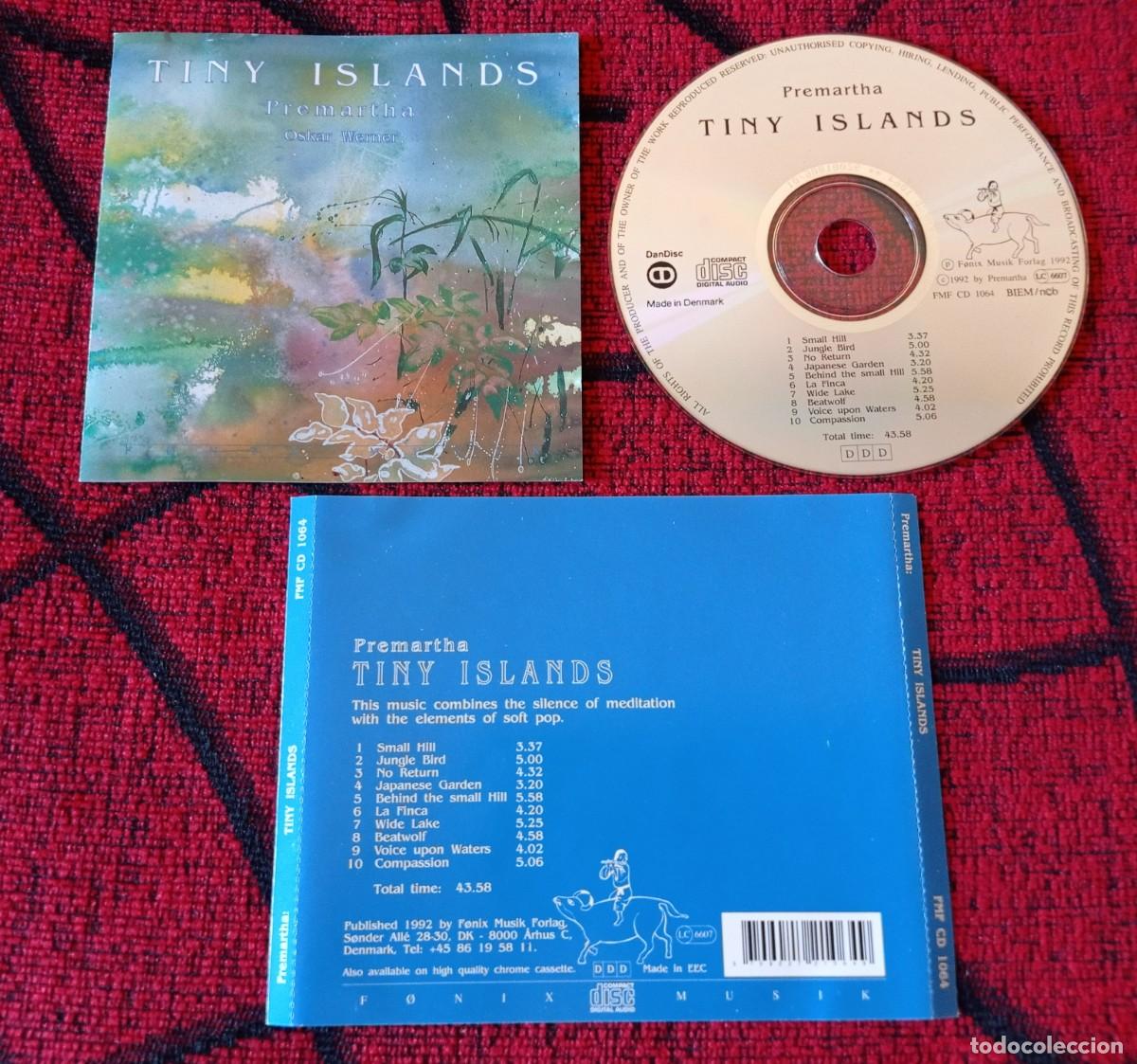 CDs de m&uacute;sica: PREMARTHA ** Tiny Islands ** CD ORIGINAL 1992 DINAMARCA - Foto 1