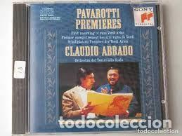 CDs de m&uacute;sica: Pavarotti premieres CD dir Claudio Abbado - Foto 1
