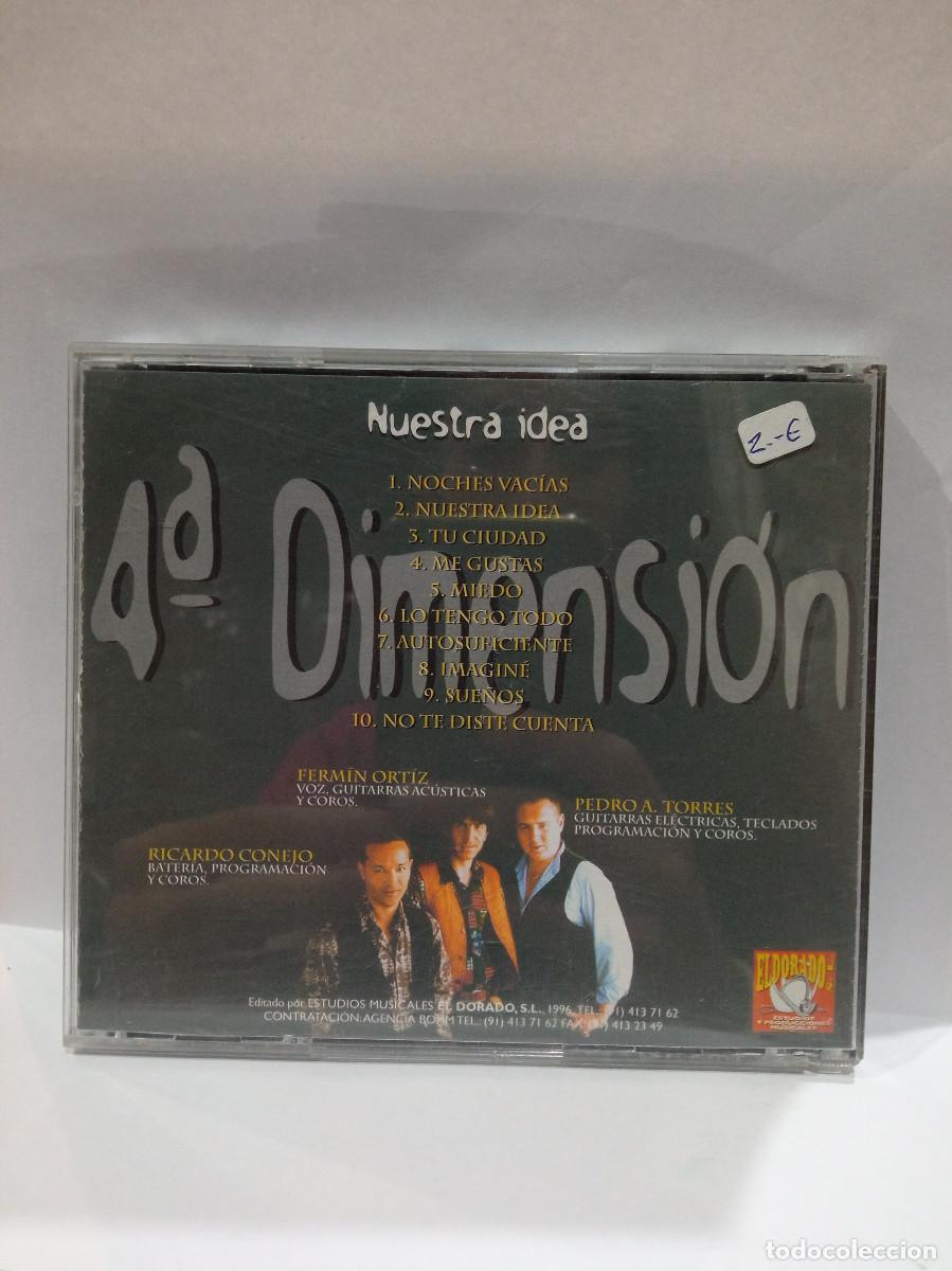 CDs de m&uacute;sica: 4&ordf; Dimensi&oacute;n - Nuestra idea - CD. El Dorado 1996. - Foto 2