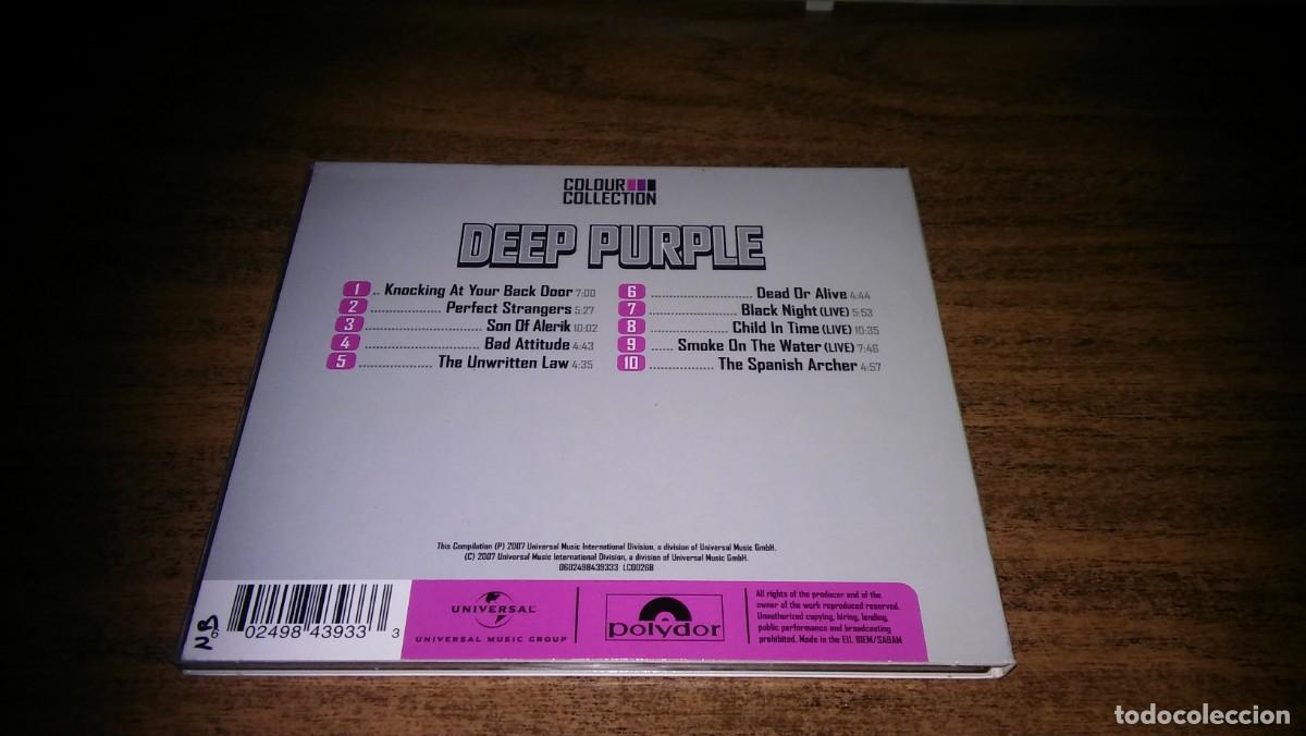 CDs de m&uacute;sica: DEE PURPLE - COLOUR COLLECTION (DIGIPACK 2007) - Foto 1