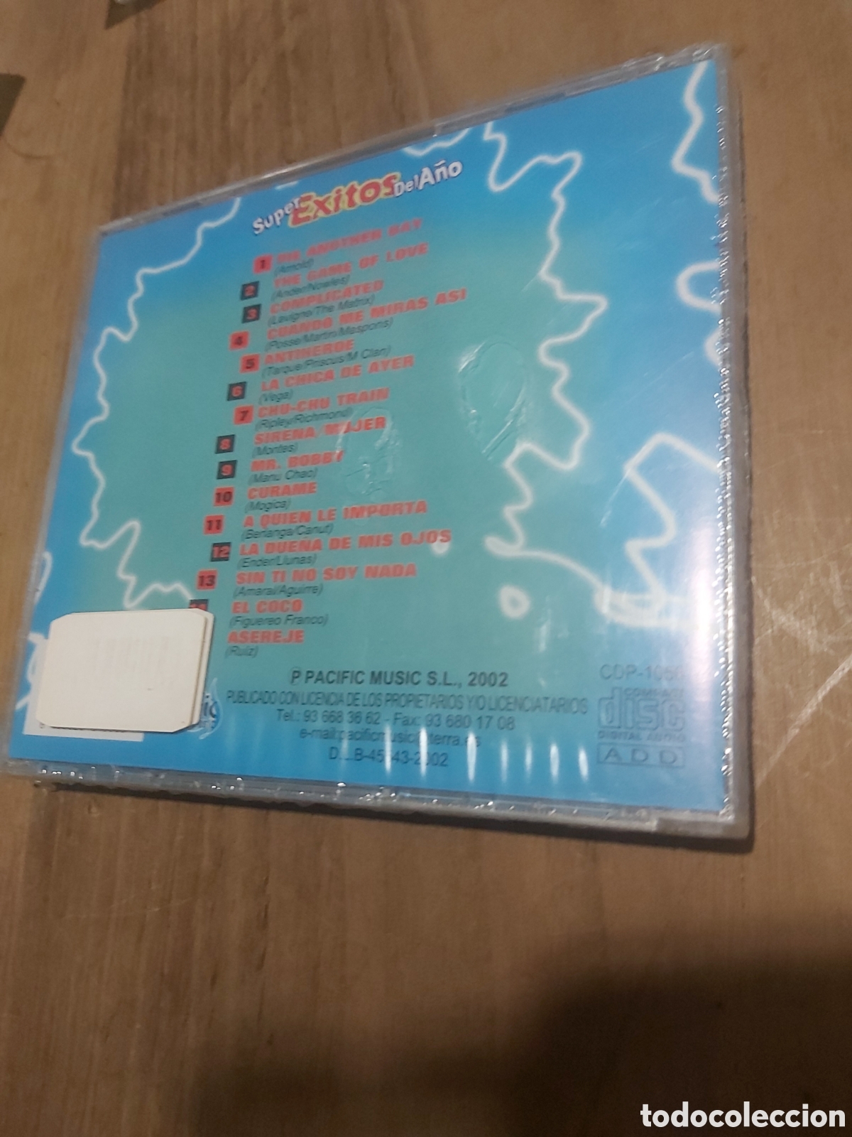 CDs de m&uacute;sica: 2002 pacific music s&uacute;per &eacute;xitos del a&ntilde;o que pasada - Foto 2