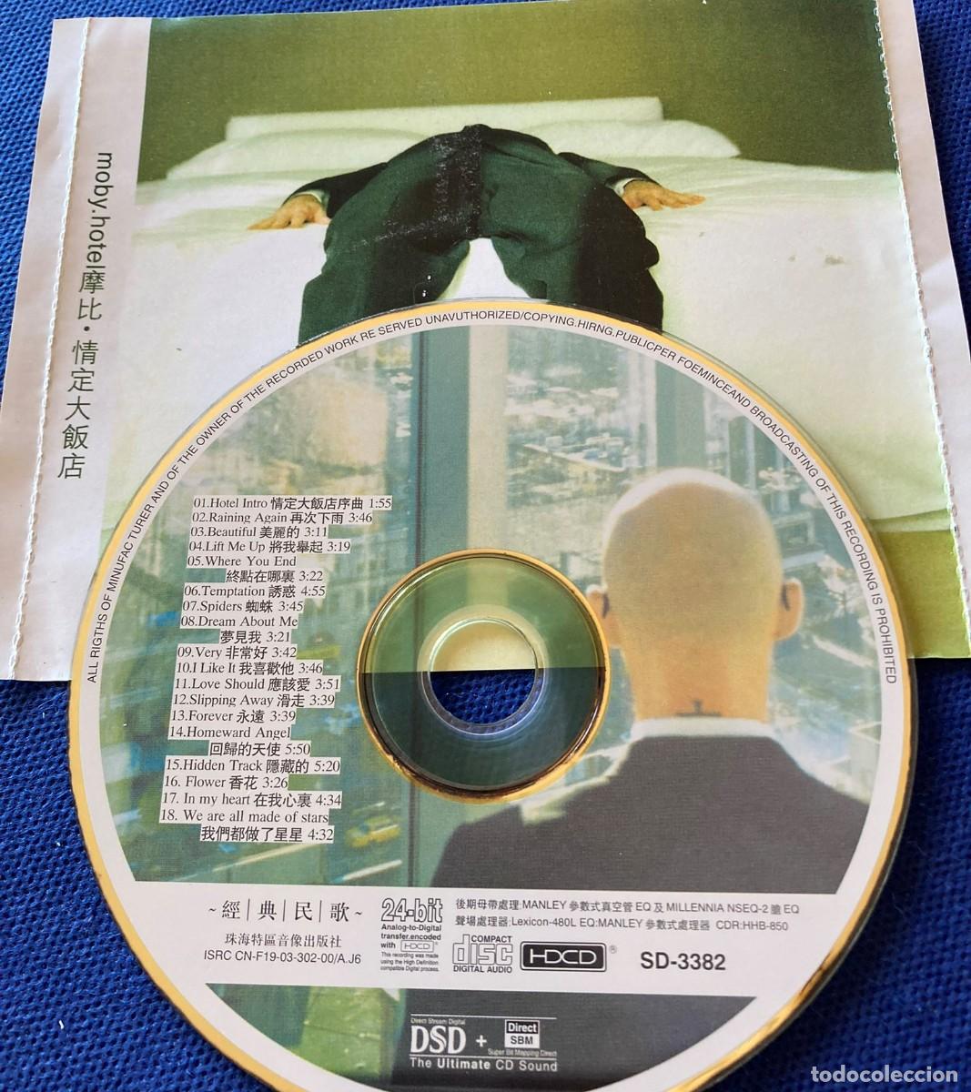 CDs de m&uacute;sica: MOBY - CD EDICI&Oacute;N CHINA - HOTEL (2002) - Foto 2