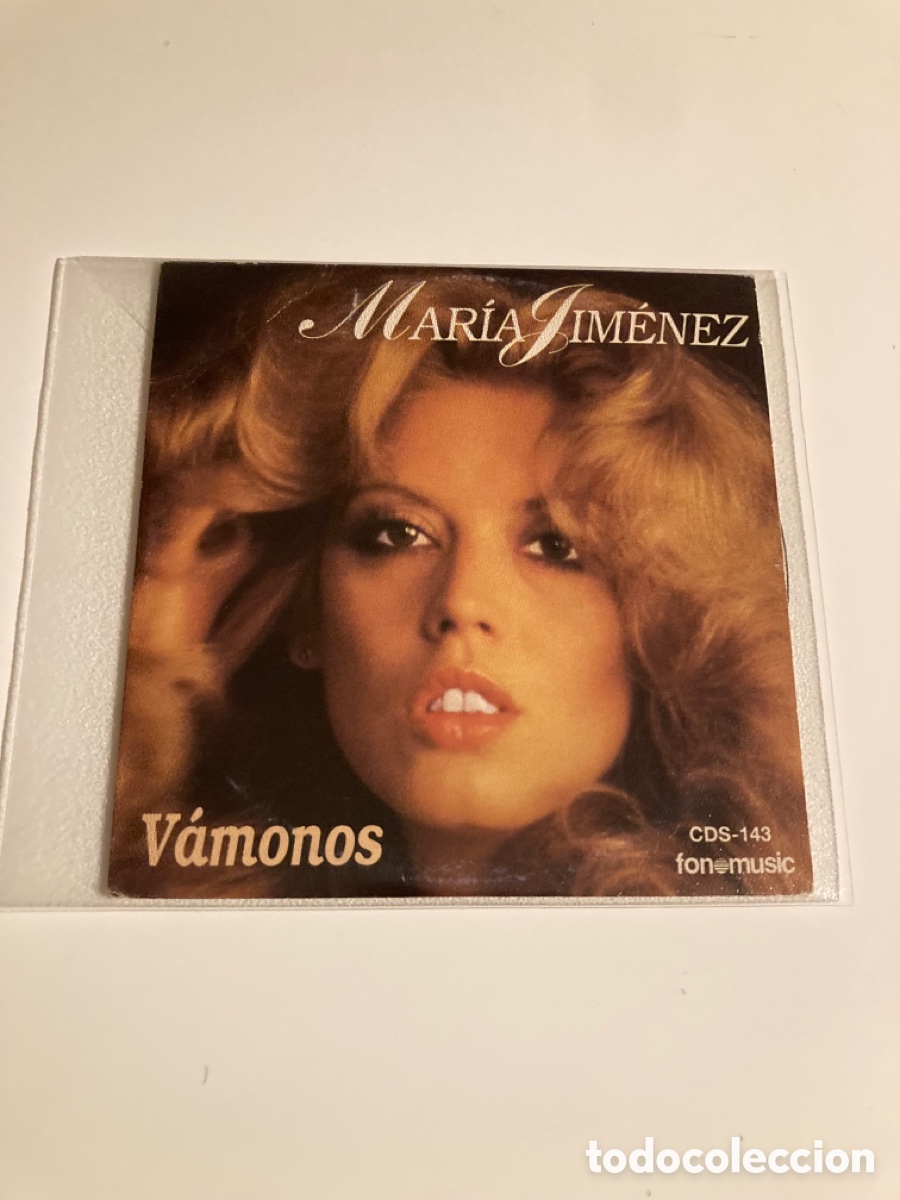 CDs de m&uacute;sica: Mar&iacute;a Jim&eacute;nez V&aacute;monos Cd single - Foto 1