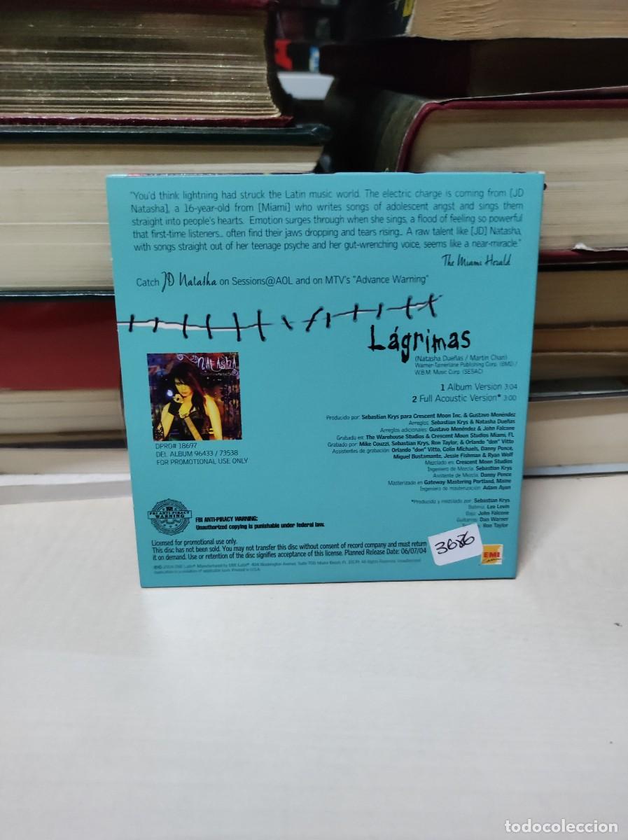 CDs de m&uacute;sica: JD Natasha &ndash; L&aacute;grimas - Foto 2