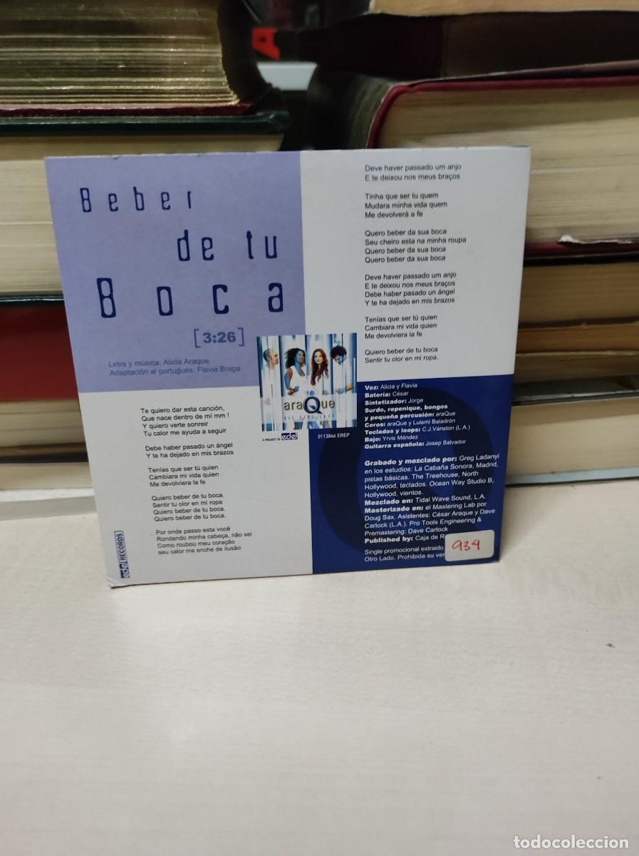 CDs de m&uacute;sica: Araque &ndash; Beber De Tu Boca - Foto 2