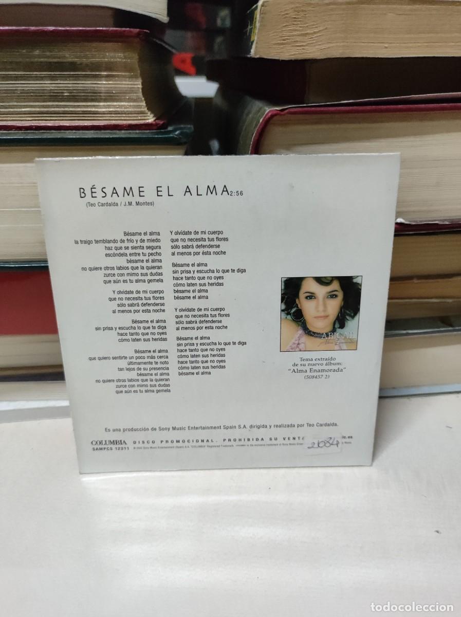 CDs de m&uacute;sica: Abigail &ndash; B&eacute;same El Alma - Foto 2