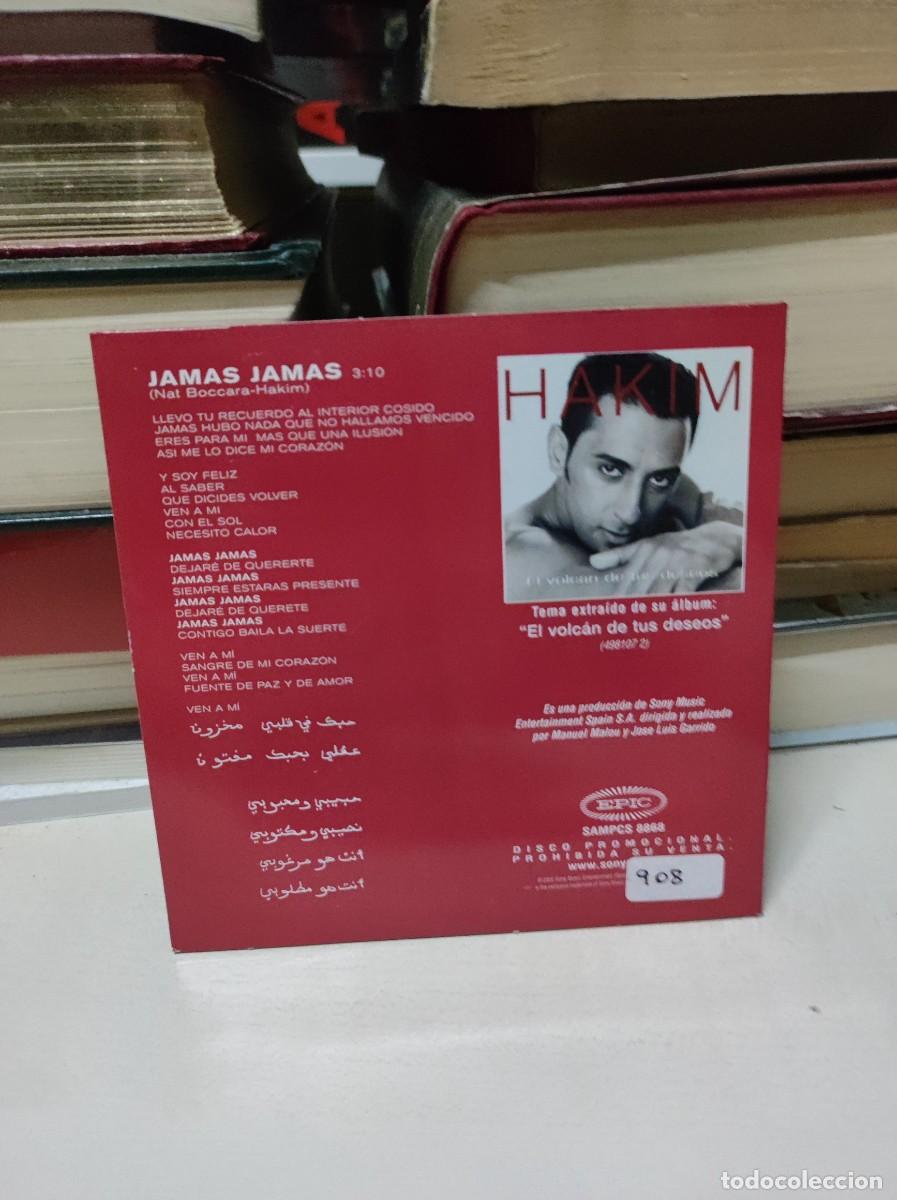 CDs de m&uacute;sica: Hakim &ndash; Jam&aacute;s Jam&aacute;s - Foto 2