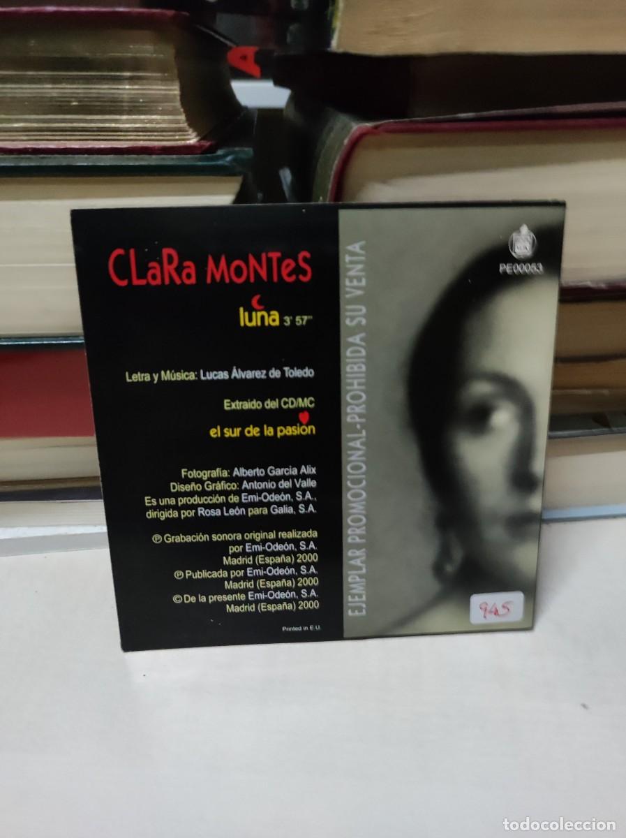 CDs de m&uacute;sica: Clara Montes &ndash; Luna - Foto 2