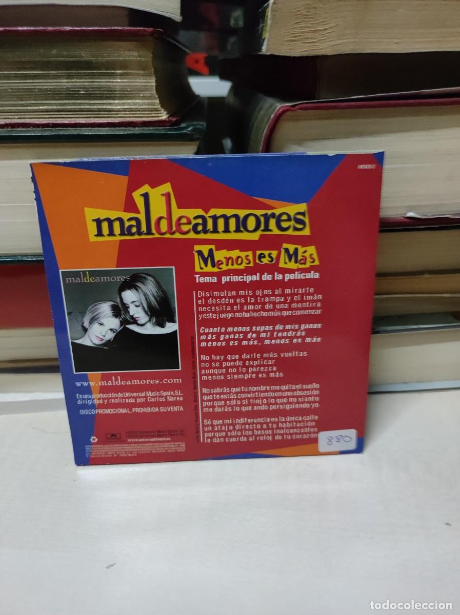 CDs de m&uacute;sica: Maldeamores &ndash; Menos Es M&aacute;s - Foto 2