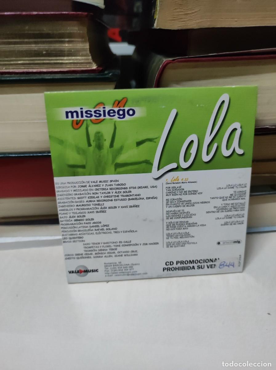 CDs de m&uacute;sica: Missiego &ndash; Lola - Foto 2