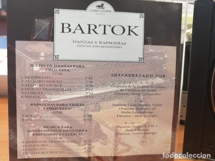 CDs de m&uacute;sica: BARTOK - Danzas y Rapsodias - Foto 3