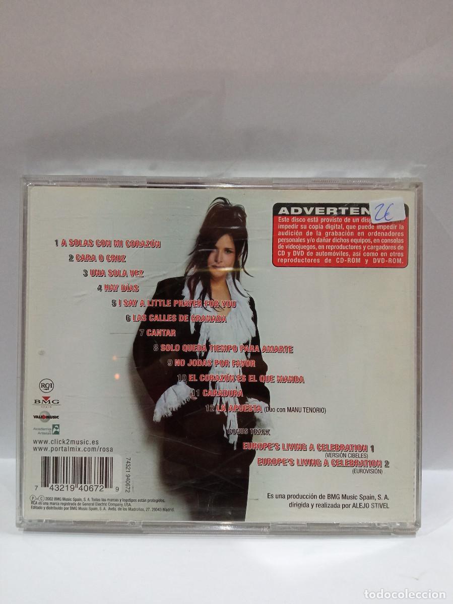 CDs de m&uacute;sica: Rosa - CD. Vale music 2002. - Foto 2
