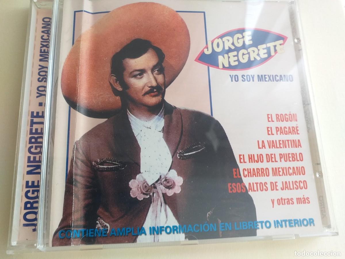 CDs de m&uacute;sica: Jorge Negrete yo soy mexicano CD - Foto 1