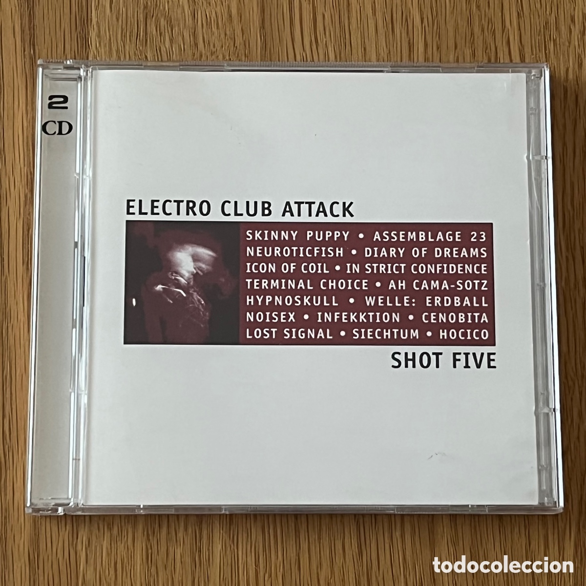 CDs de m&uacute;sica: Electro Club Attack shot five - doble CD - Foto 1