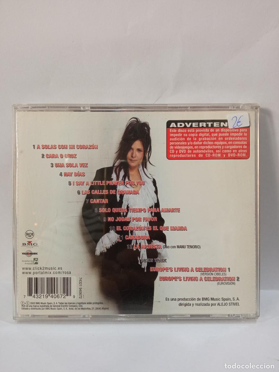 CDs de m&uacute;sica: Rosa - CD. Vale music 2002. - Foto 2