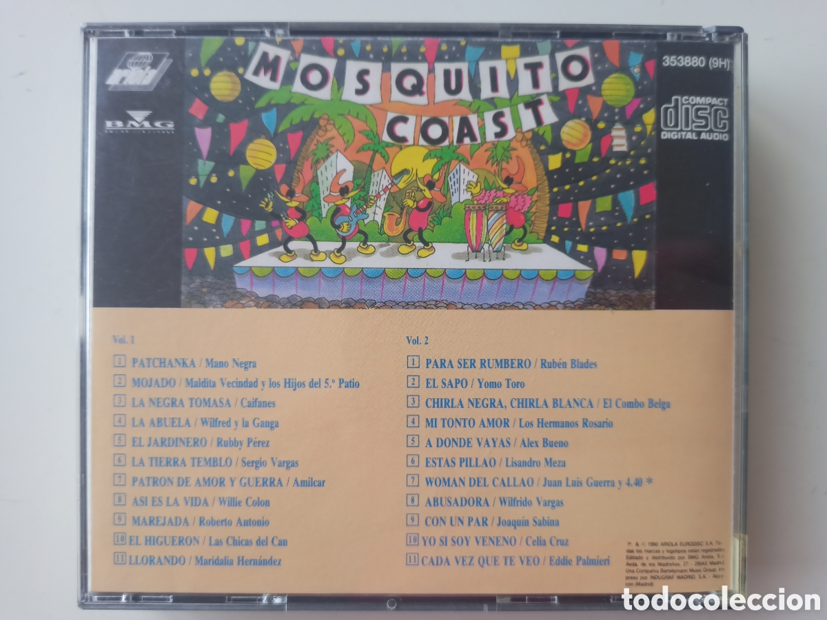 CDs de m&uacute;sica: Mosquito Coast - Foto 2