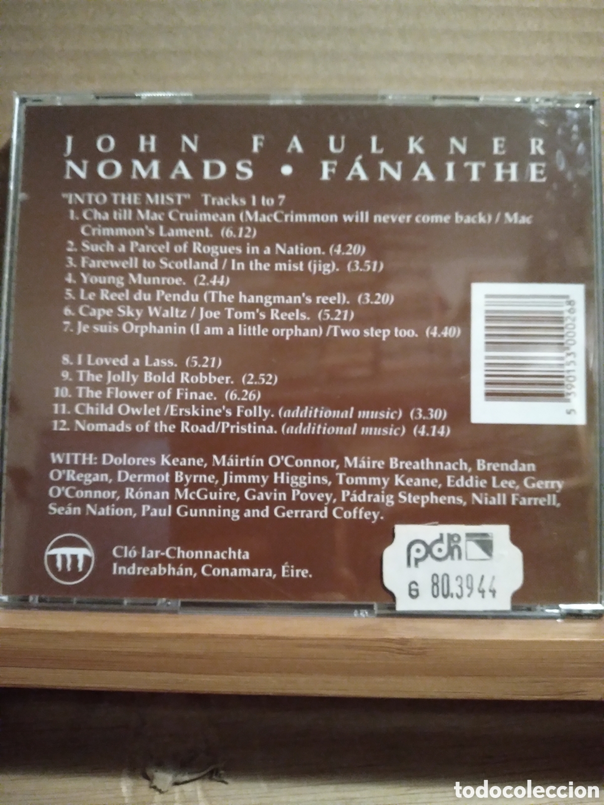 CDs de m&uacute;sica: JOHN FAULKNER-NOMADS●FANAITHE-IRLANDA 1992- - Foto 2