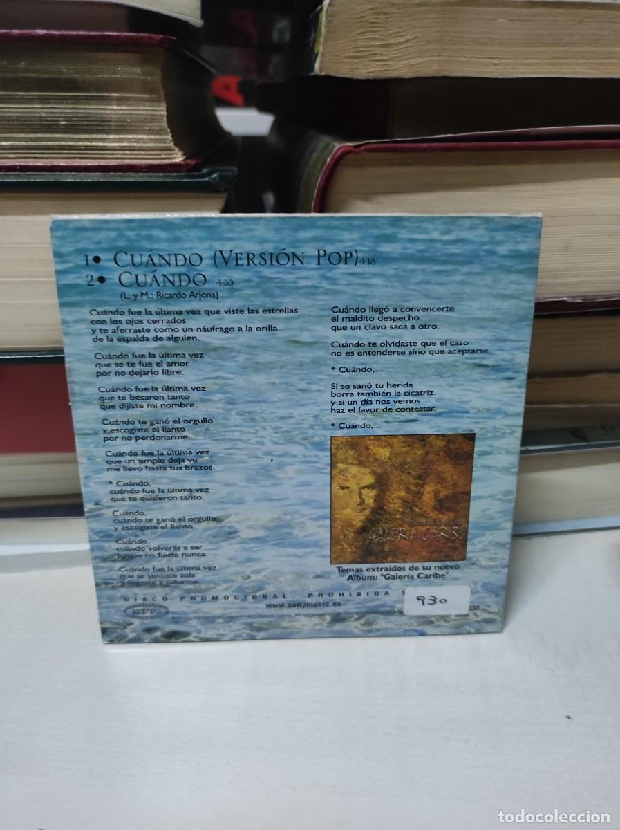 CDs de m&uacute;sica: Ricardo Arjona &ndash; Cu&aacute;ndo - Foto 2