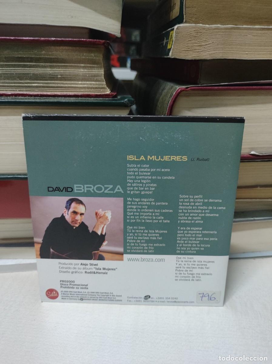 CDs de m&uacute;sica: David Broza &ndash; Isla Mujeres - Foto 2