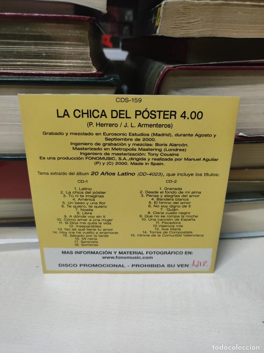 CDs de m&uacute;sica: FRANCISCO LA CHICA DEL POSTER - Foto 2