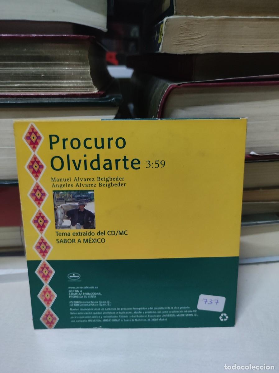 CDs de m&uacute;sica: Bert&iacute;n Osborne &ndash; Procuro Olvidarte - Foto 2