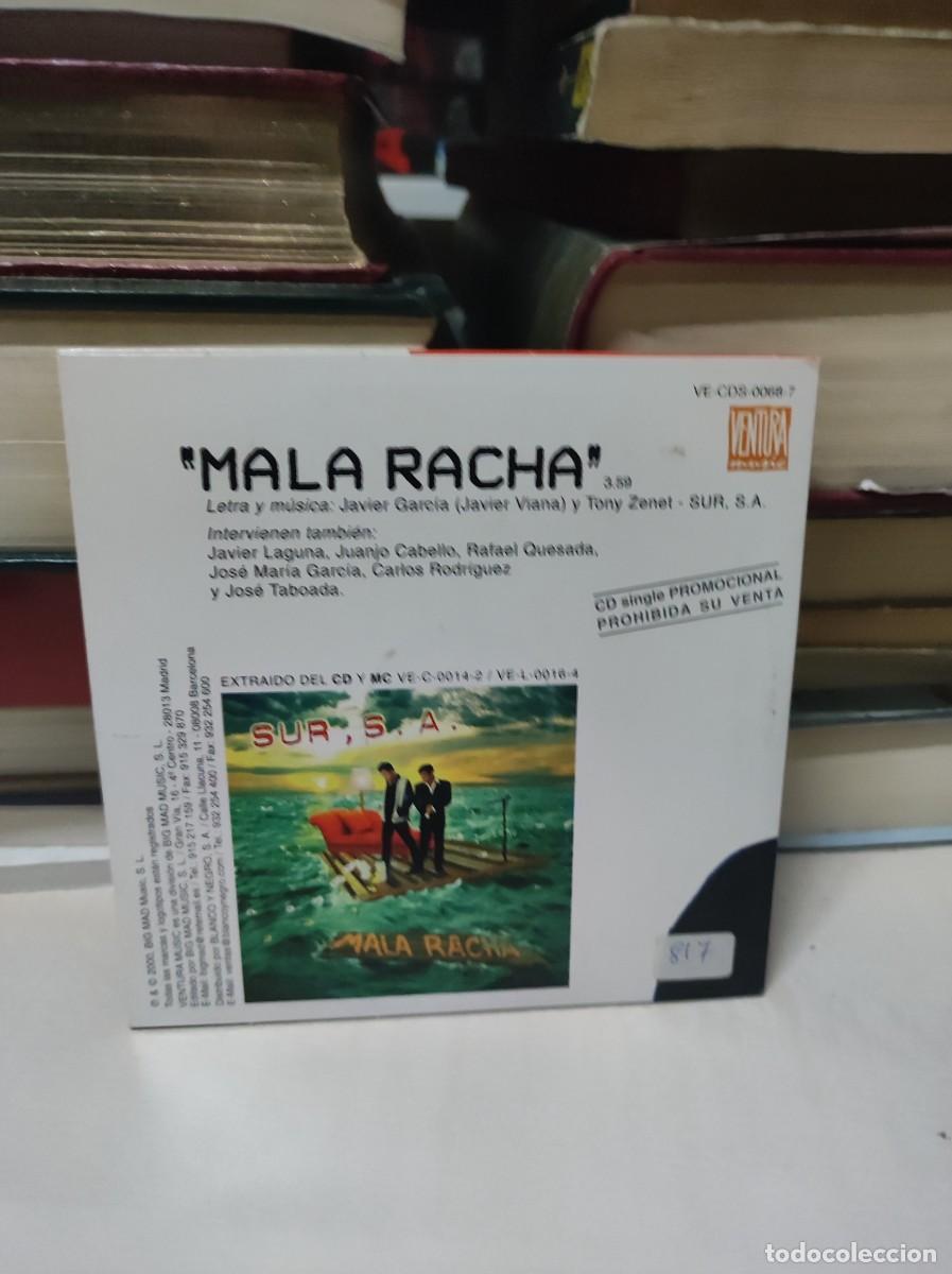 CDs de m&uacute;sica: SUR, S. A. &ndash; Mala Racha - Foto 2