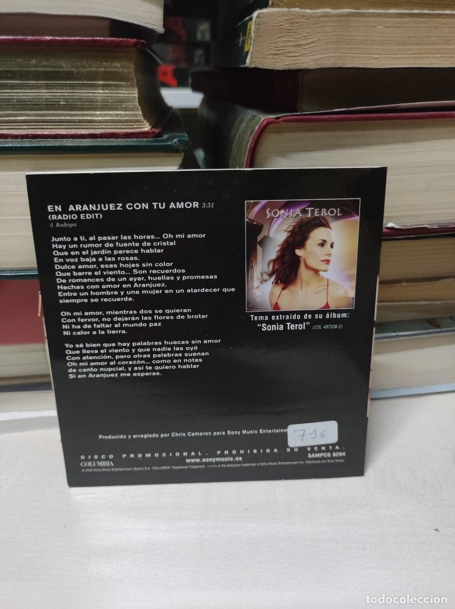 CDs de m&uacute;sica: Sonia Terol &ndash; En Aranjuez Con Tu Amor - Foto 2