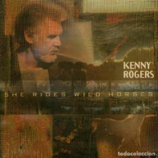 CDs de Música: KENNY ROGERS - SHE RIDES WILD HORSES - CD ALBUM - 10 TRACKS - DREAM CATCHER RECORDS - AÑO 1999