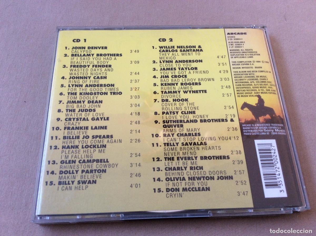 CDs de m&uacute;sica: LO MEJOR DEL COUNTRY 2. 2cd. - Foto 2