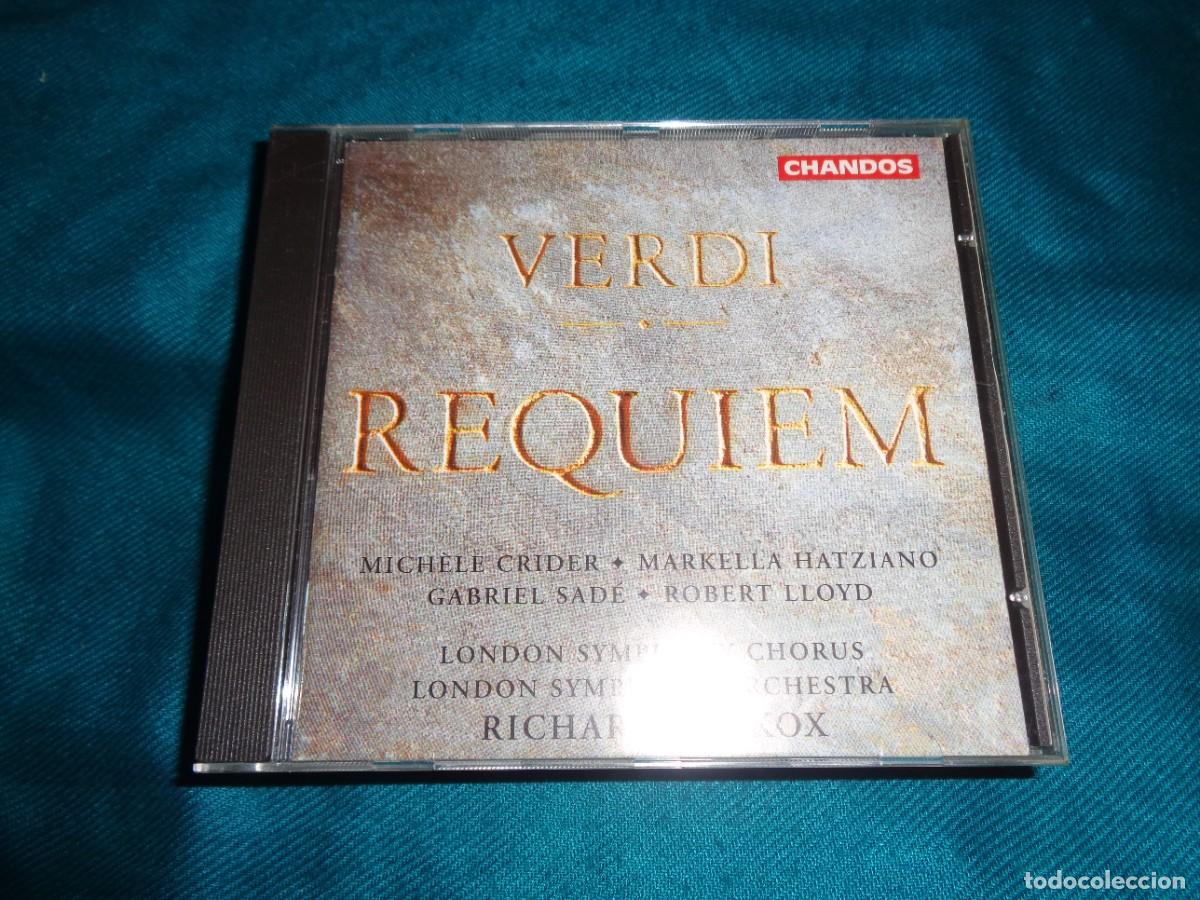 CDs de m&uacute;sica: VERDI. REQUIEM. RICHARD HICKOX. CD IMPECABLE(#) - Foto 1
